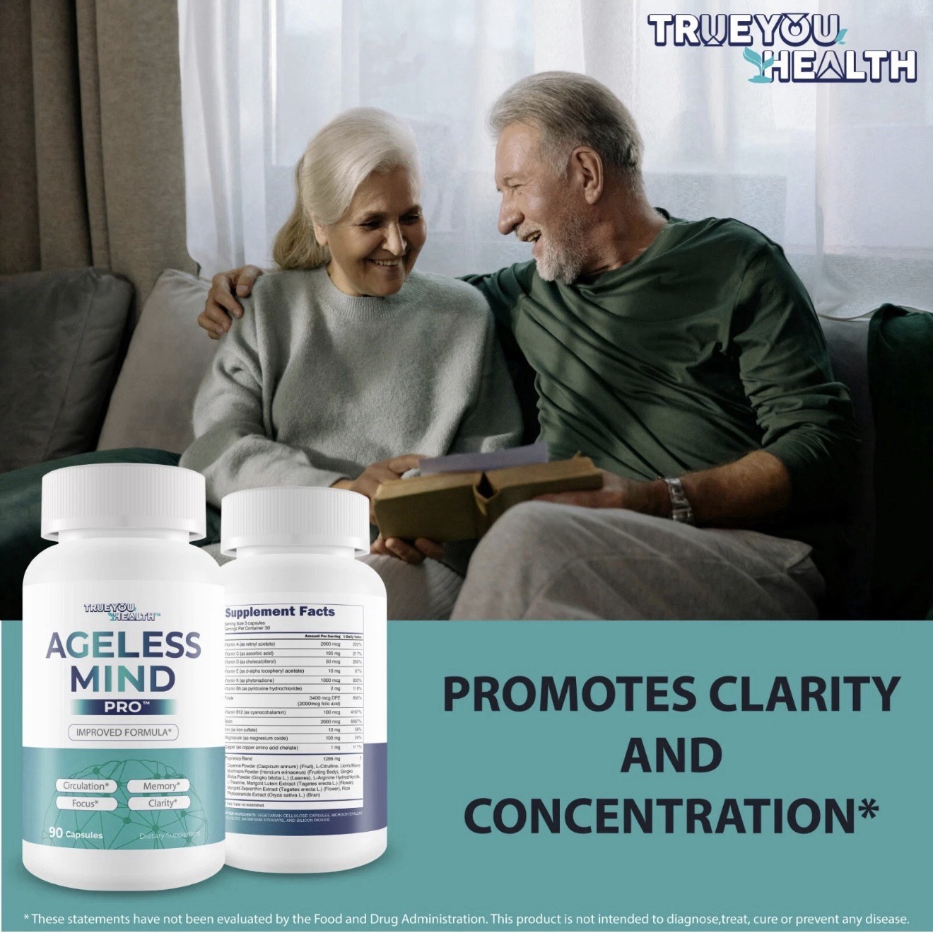 Ageless Mind Pro – Our Best Brain Supplements for Memory and Focus Exp:11/2026