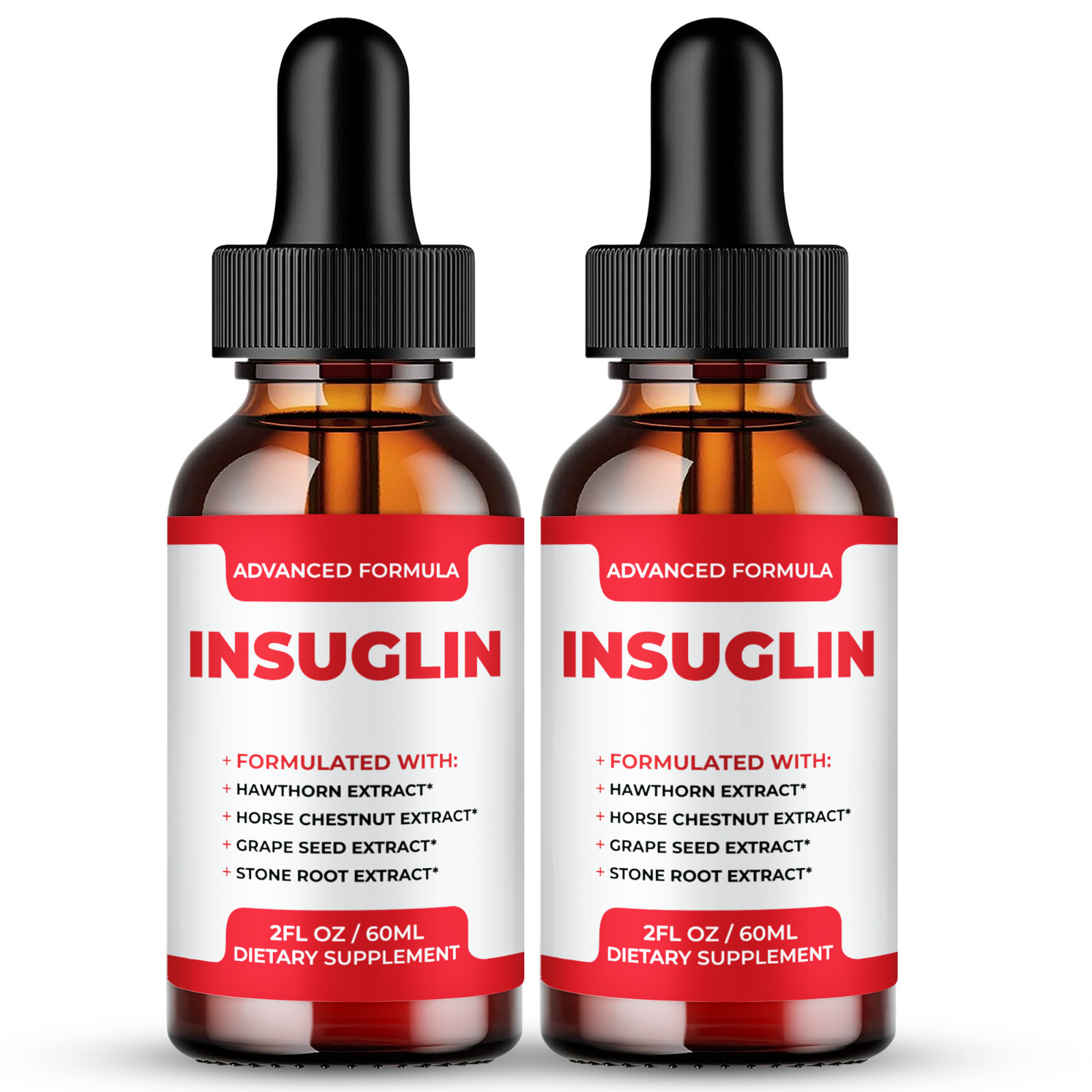 Insuglin Drops – Premium Oral Liquid Supplement for Healthy Circulation (2 Pack)