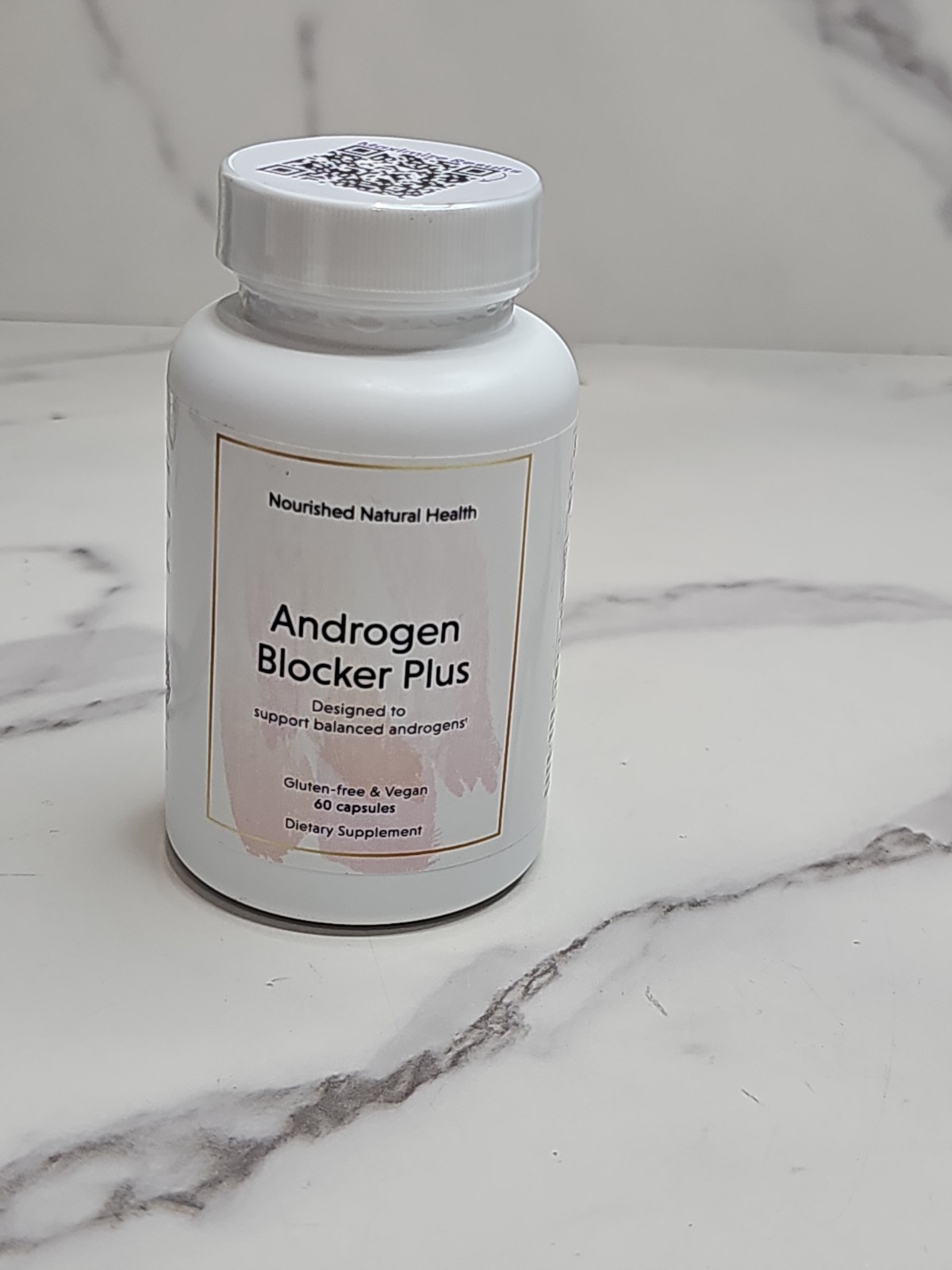 Nourished Natural Health Androgen Blocker Plus, 60 Capsules Exp 10/2026