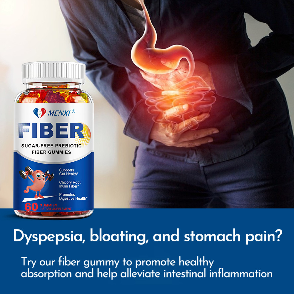 Fiber Gummies (Mixed Fruit Flavored) 60 Gummies – Dietary Fiber Supplement