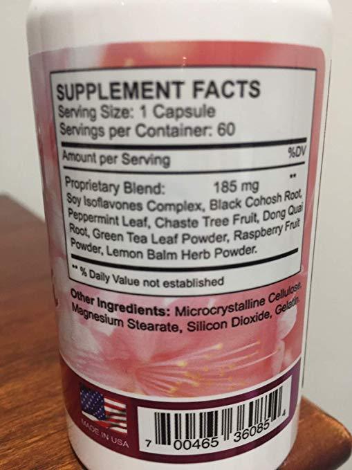 Femina (phytoestrogen Formula) Support Menopause symptons feminelle menopausia