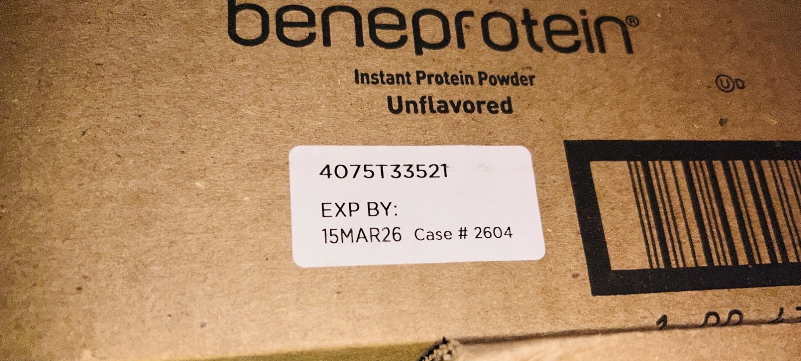 Nestle Beneprotein Protein Supplement Unflavored 8 oz Can 6 Ct EXP 9/14/25