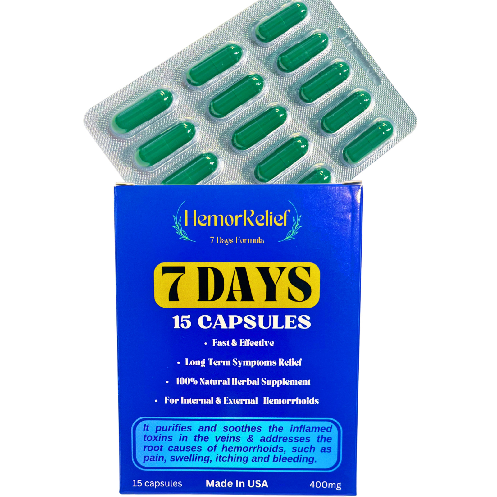 7 Days Herbal Hemorrhoid Formula