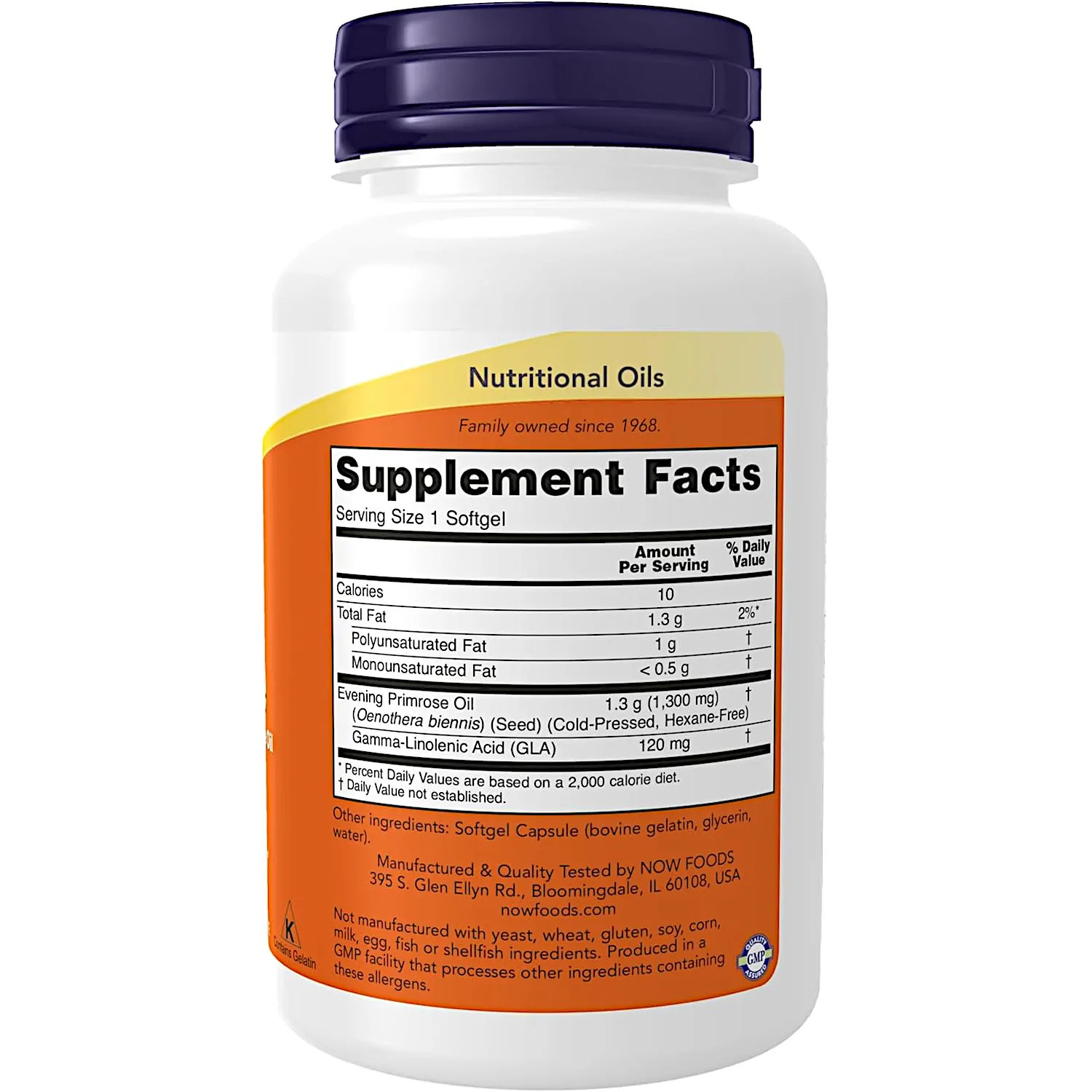 NOW Foods Super Primrose 1300 mg., 60 Softgels