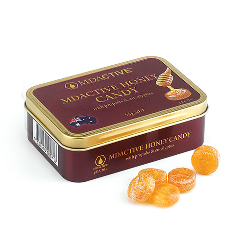 MDACTIVE Propolis & 20+Honey Candy 300g SET (with Eucalyptus)