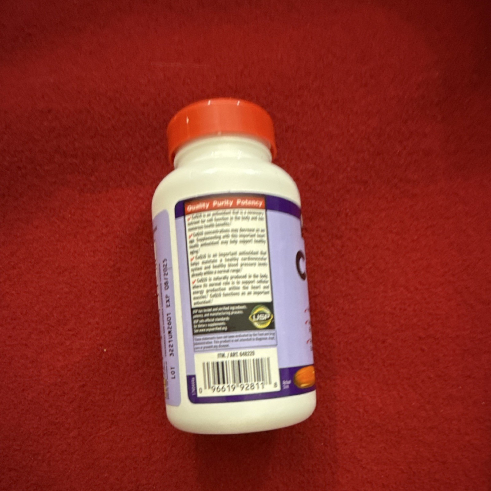 Kirkland Signature CoQ10 300mg 100 Softgels USP Verified Heart Health