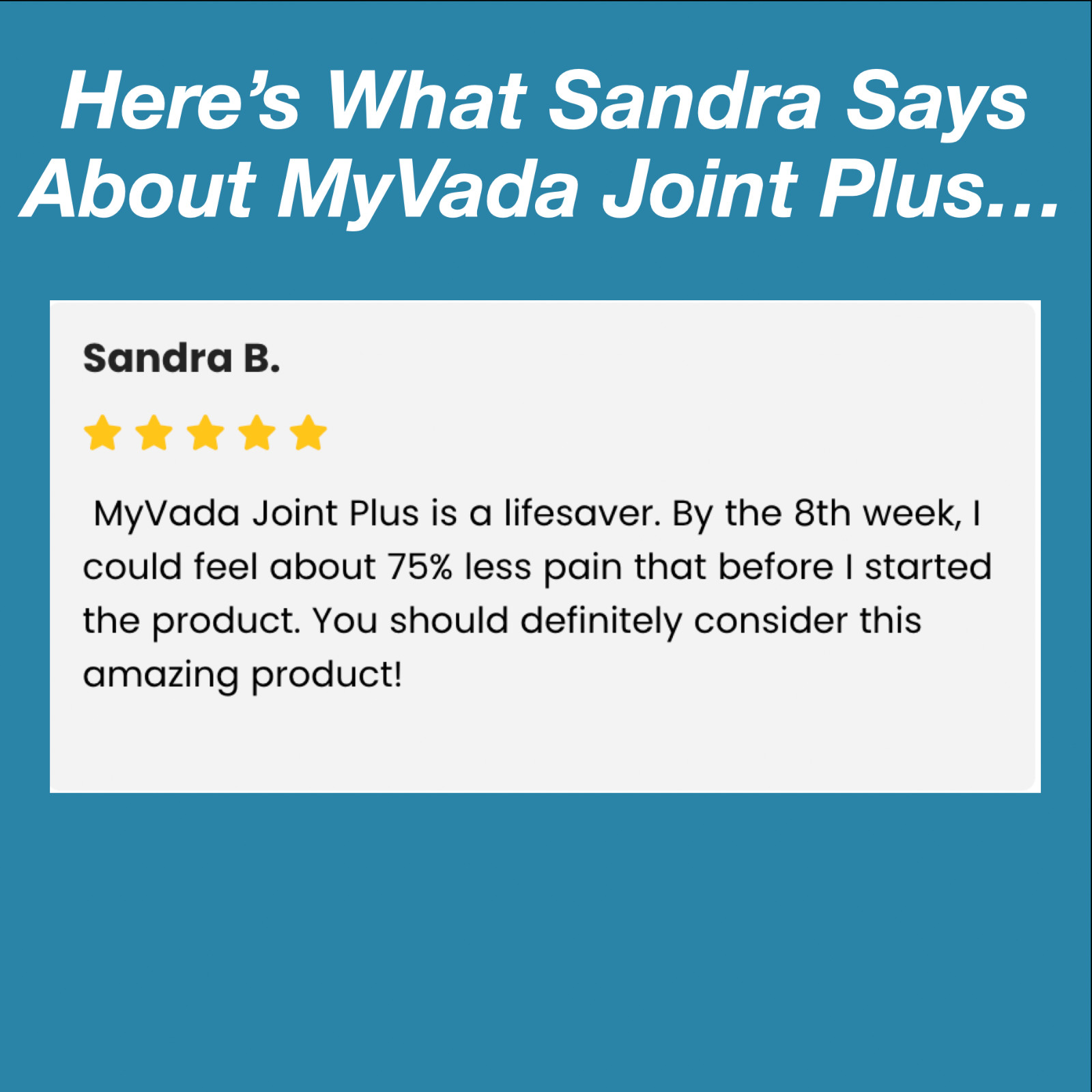MyVada Joint Plus – Ayurvedic Herbal Organic Herbal Joint Health Supplement