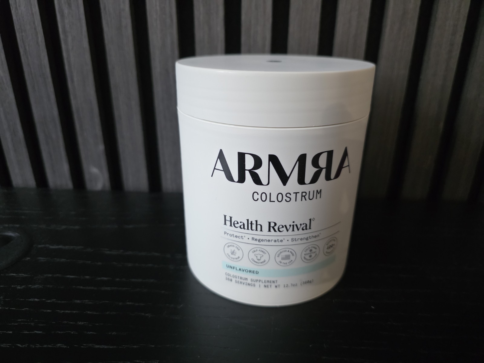 ARMRA Colostrum Unflavored 360 Servings Health Revival Powder 12.7oz