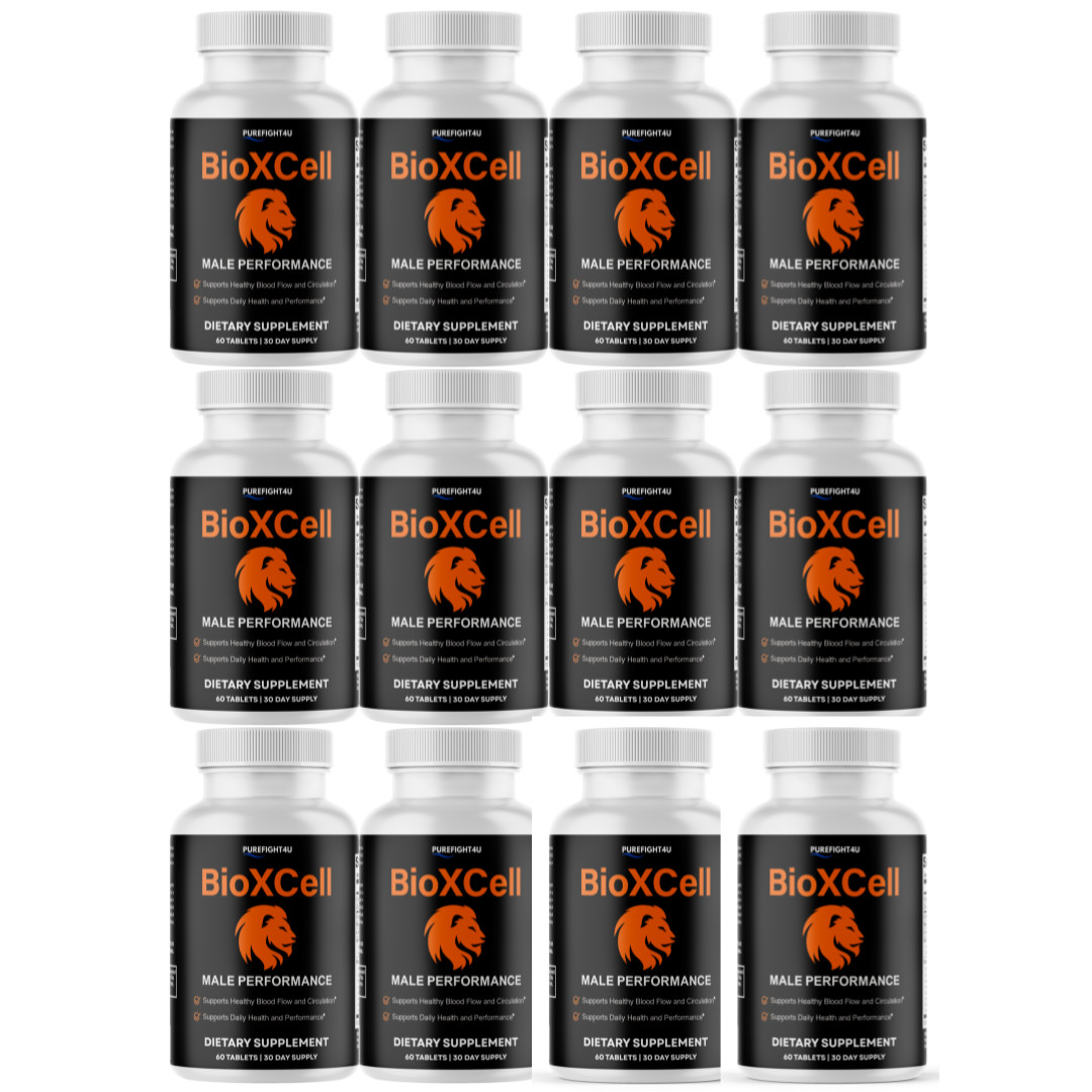 BioXCell Tablets Support Male Performance Supplement – 12 Bottles
