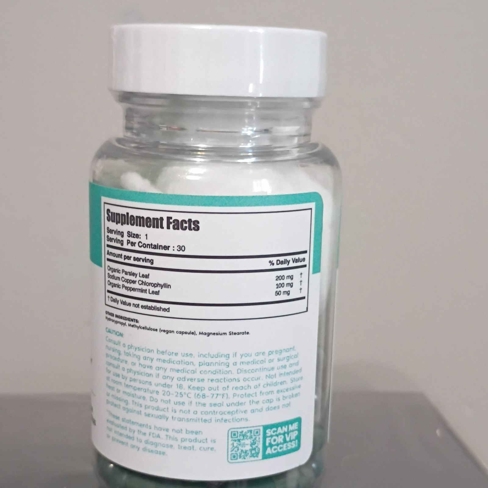 Her Fantasy Box Body Magic Vegan Chlorophyll Supplement 30 Capsules