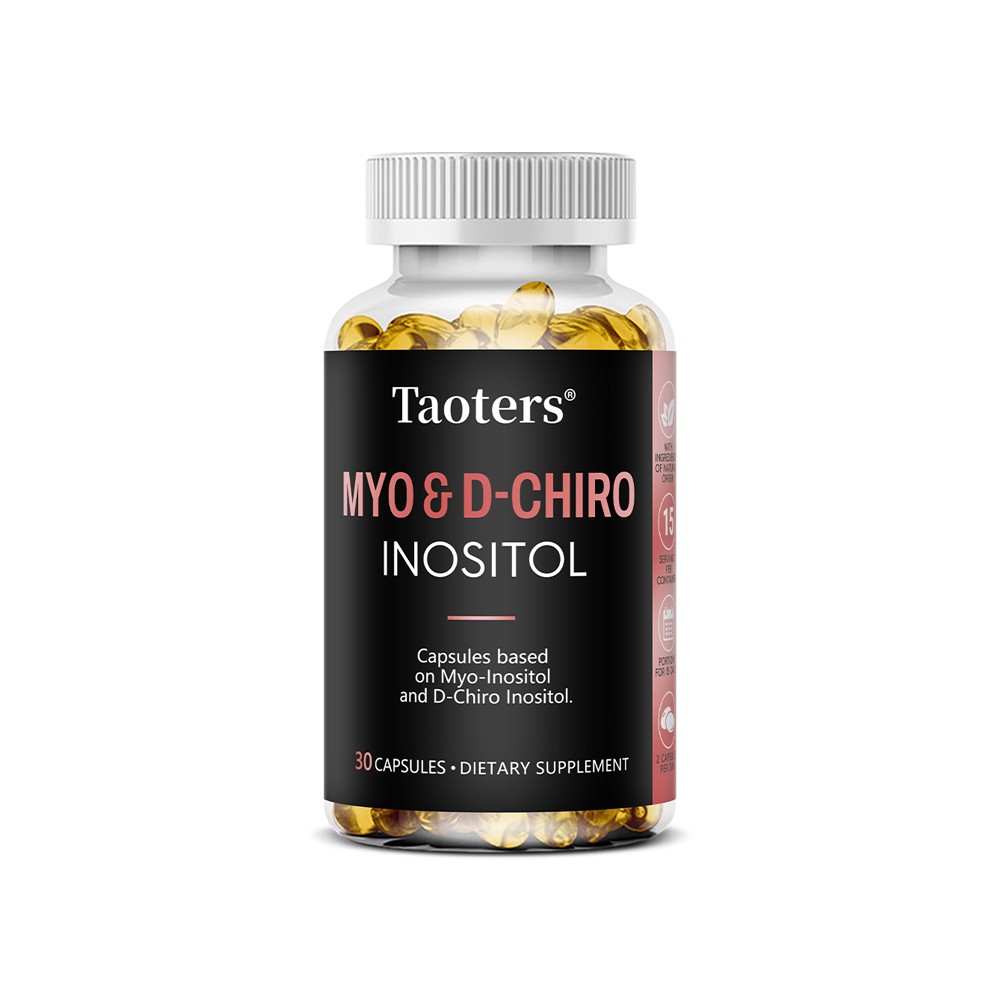 Myo D-Chiro-Inositol For Women,Pcos Boost,Hormone Balance 30/60/120 Capsules