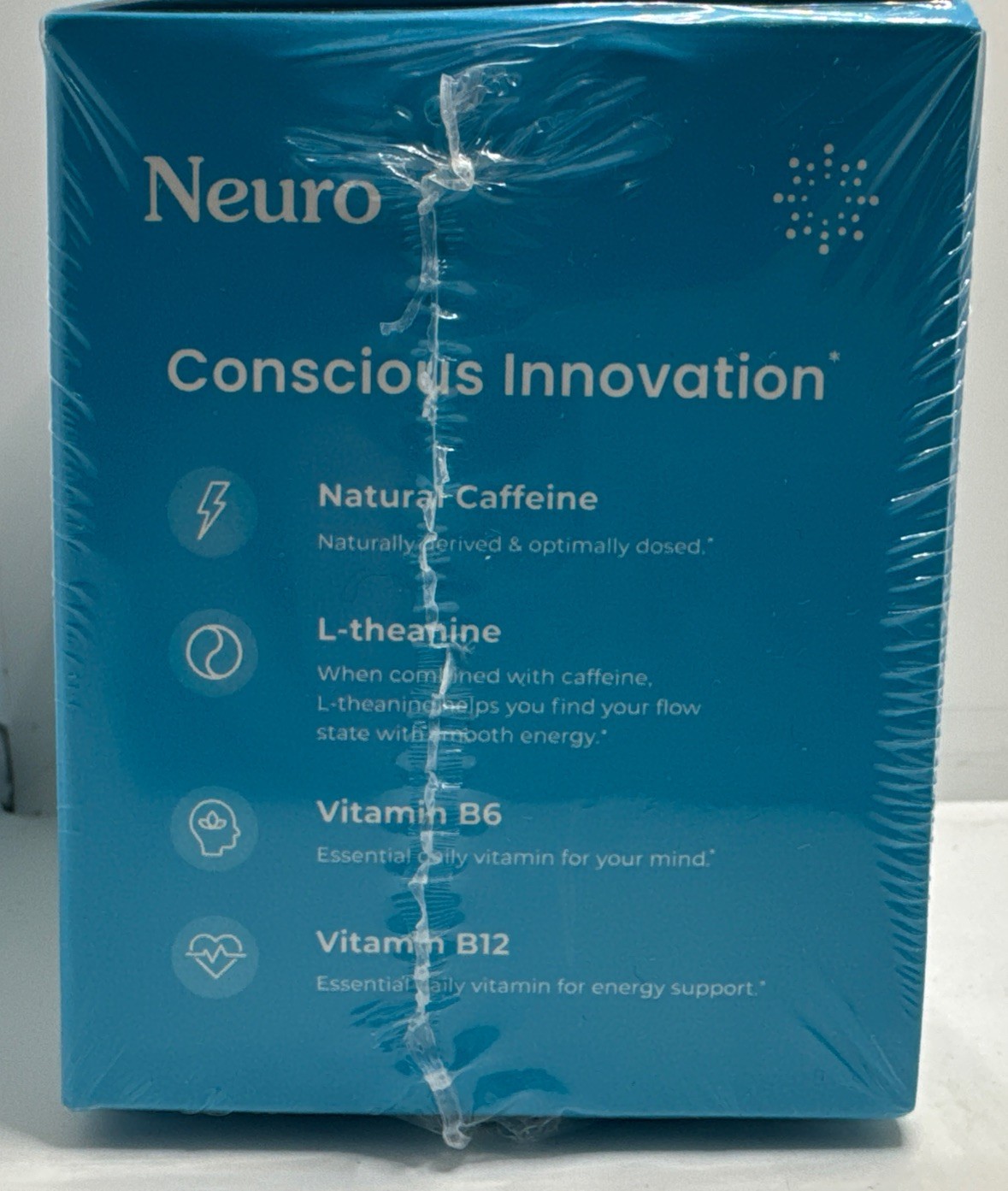 Neuro Energy & Focus Gum 6 Pack 9 Pcs Packets 54 Total PCs Exp 06/2027-New-US