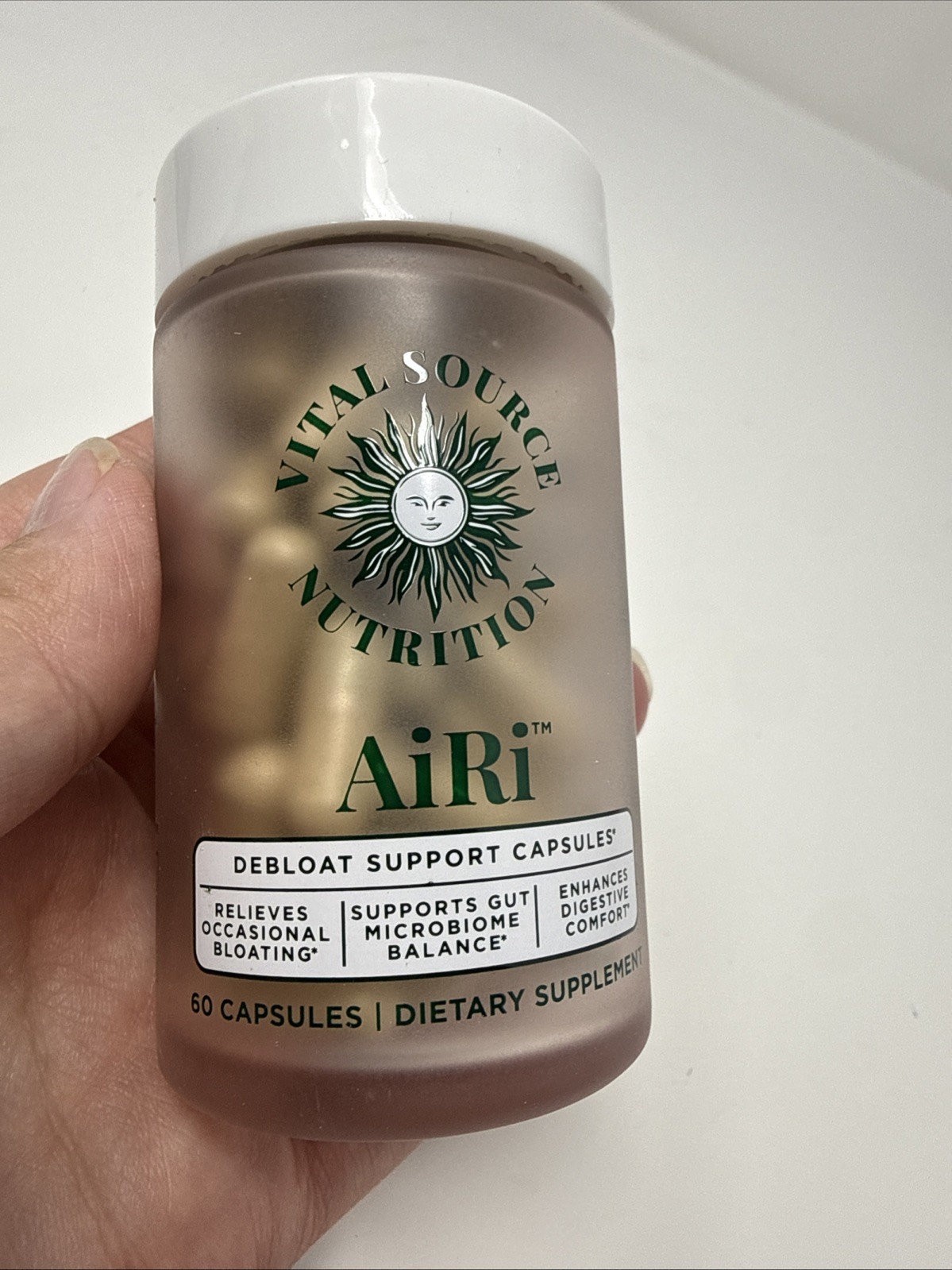 TikTok Viral Authentic Vital Source NUTRTTION AiRi Debloat / Digest Capsules