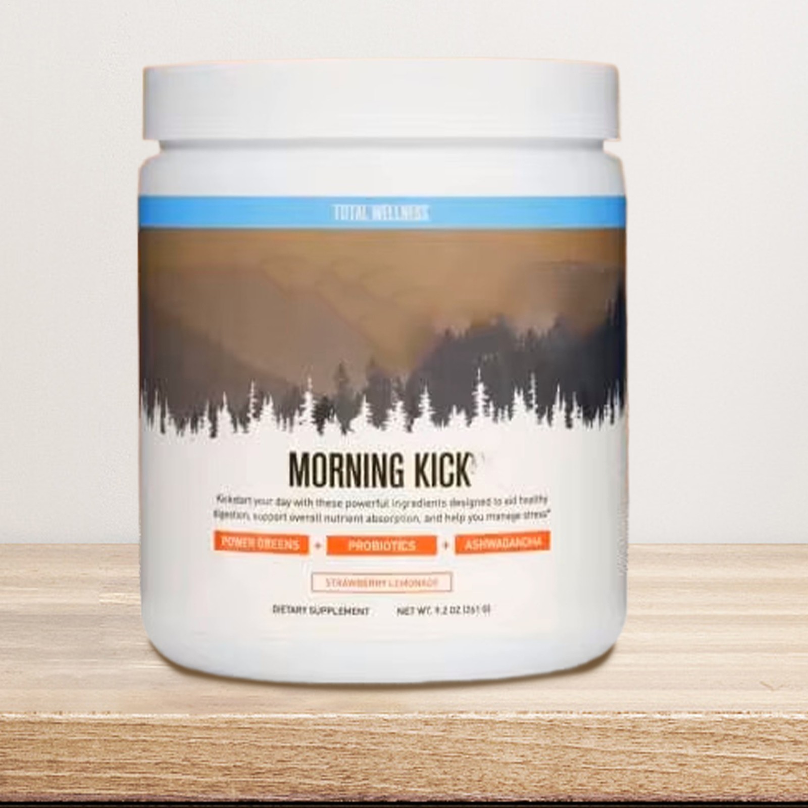 By Norris Chuck Morning Kick, Greens Superfood Powder Supplement With Ashwaganda