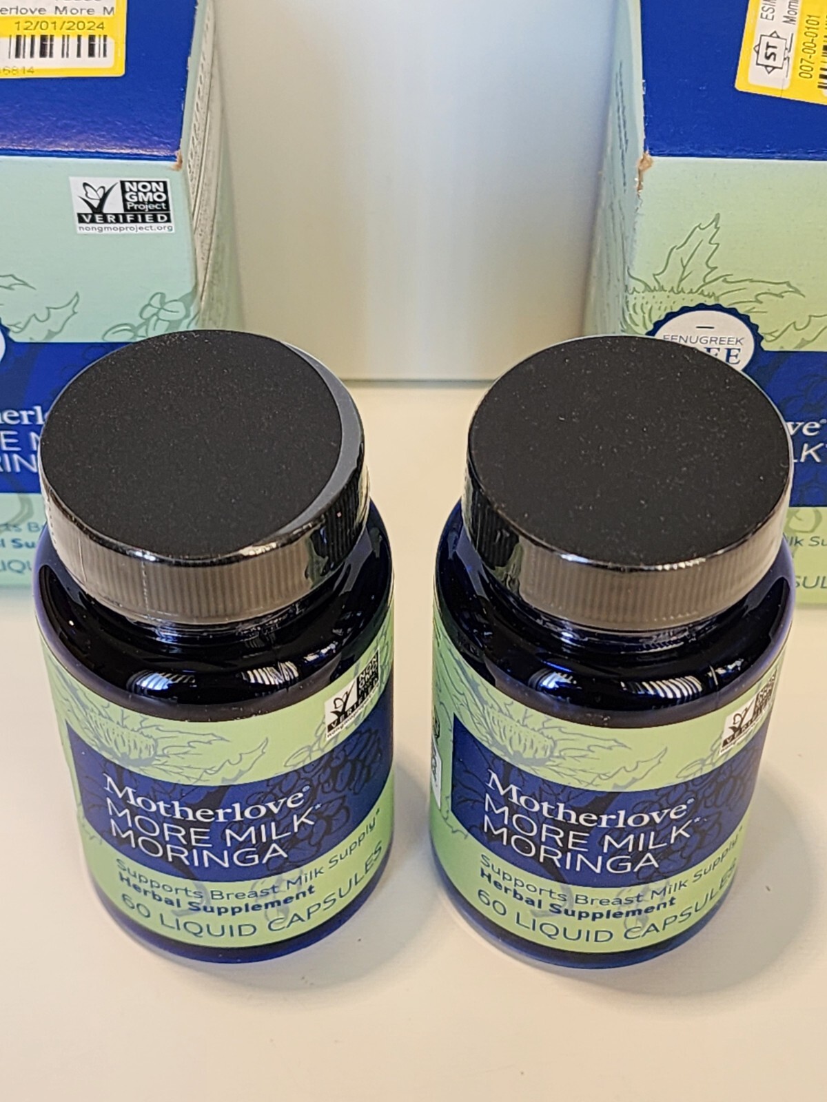 Motherlove More Milk Moringa Herbal Supplement 60 Capsules Each, Expires 01/2026