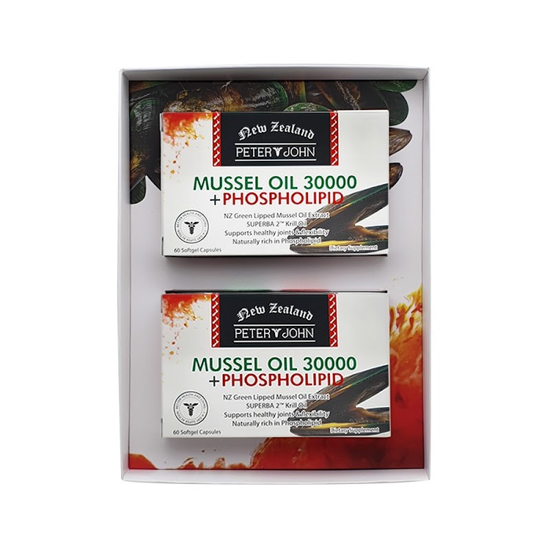Green Lipped Mussel + Red Krill Oil (120 Caps) – 5 Pack