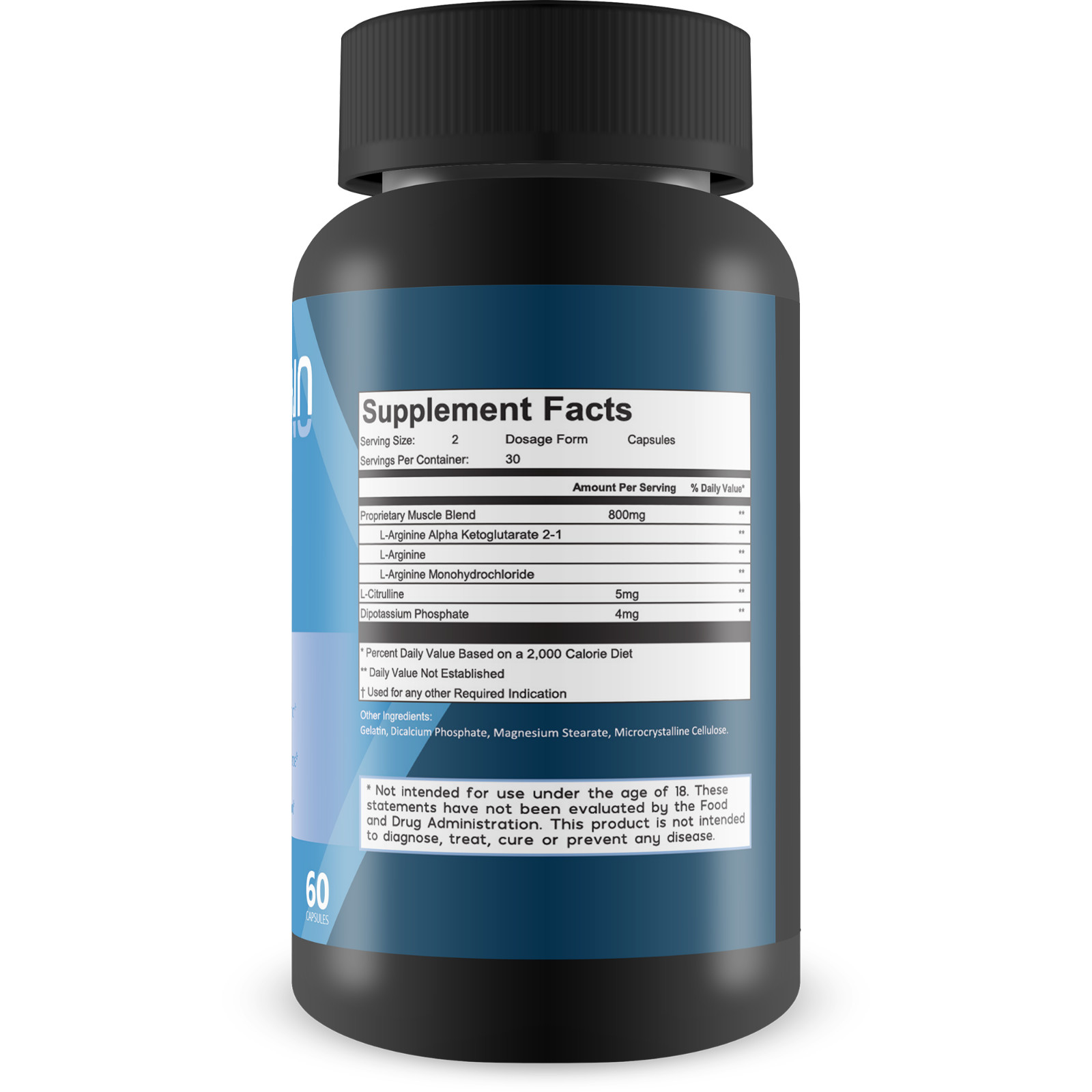Invigorate N.O. – Powerful Nitric Oxide Booster – Increase Blood Flow, Endurance