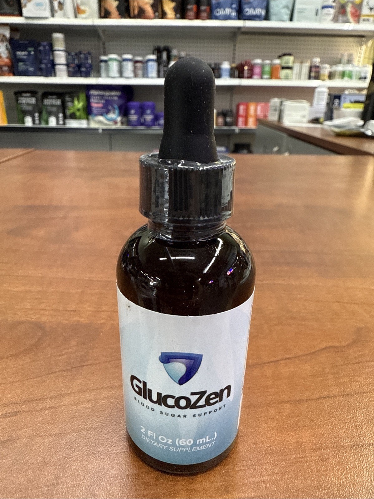 Gucozen Drops for Daily Support, GlucoZen Dietary Supplement 1 Bottle 30 Serv.