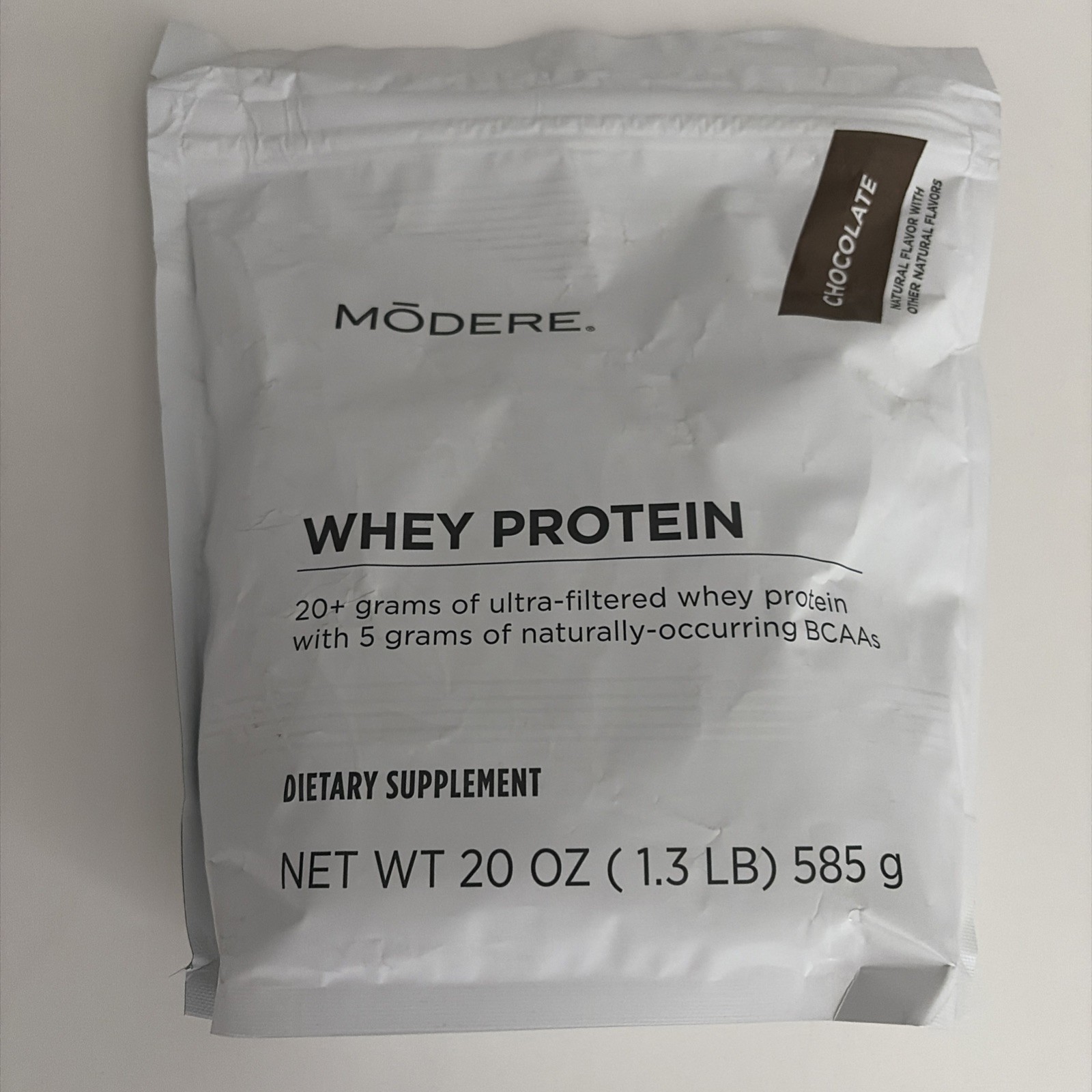 Modere Whey Protein Chocolate 1.3lbs Muscle, Ultra-filtered. New sealed exp 4/26