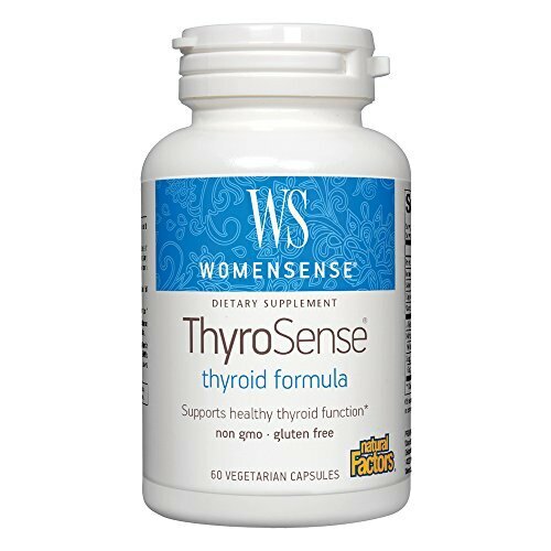 Natural Factors ThyroSense Thyroid Formula 60 Vegetarian Capsules