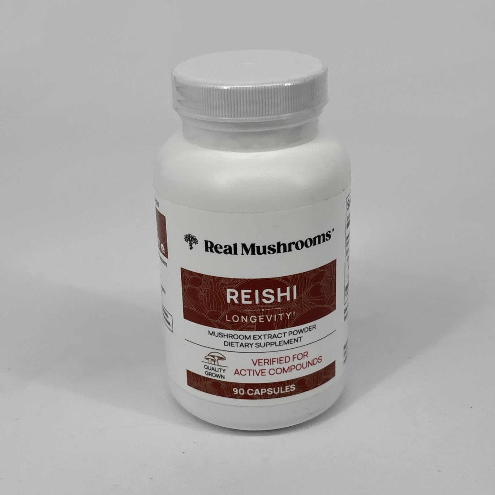 Reishi, Mushroom Extract Powder, 90 Capsules (500 mg per Capsule)