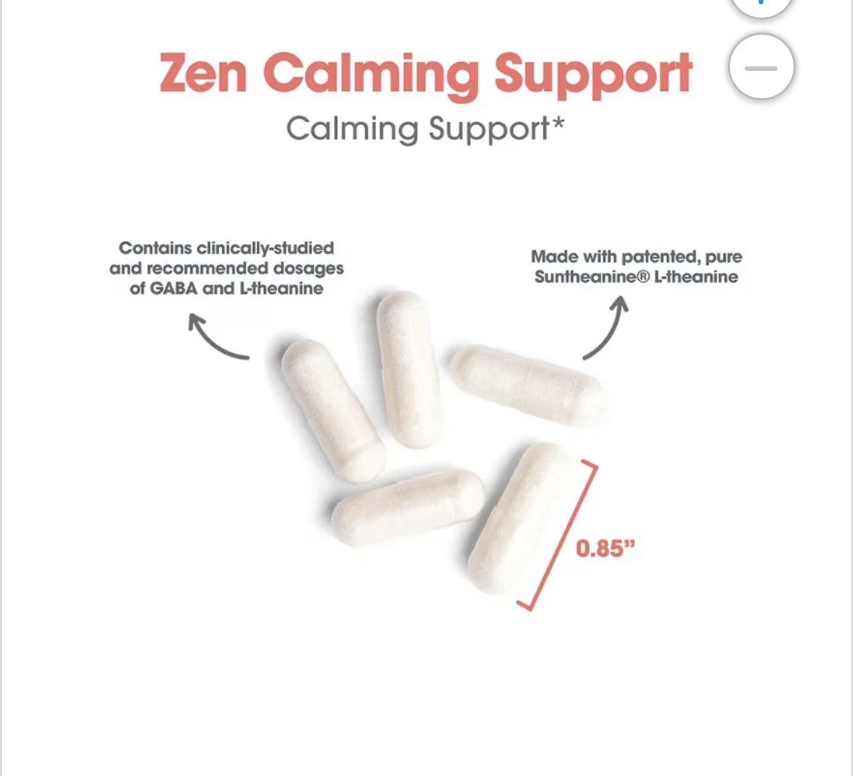 Zen 200mg by Allergy Research Group 120 Capsules Stress & Relaxation Support