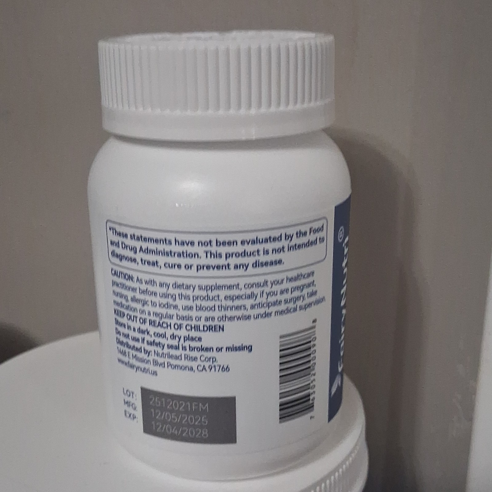 FairyNutriz Melatonin 5mg Sleep Support Tablets 180ct