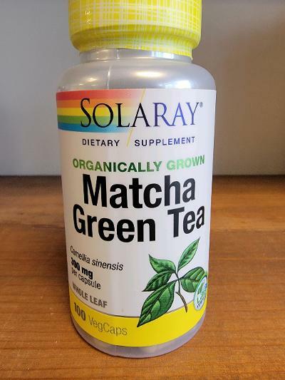 Matcha Green Tea Solaray 100 VegCaps 300mg