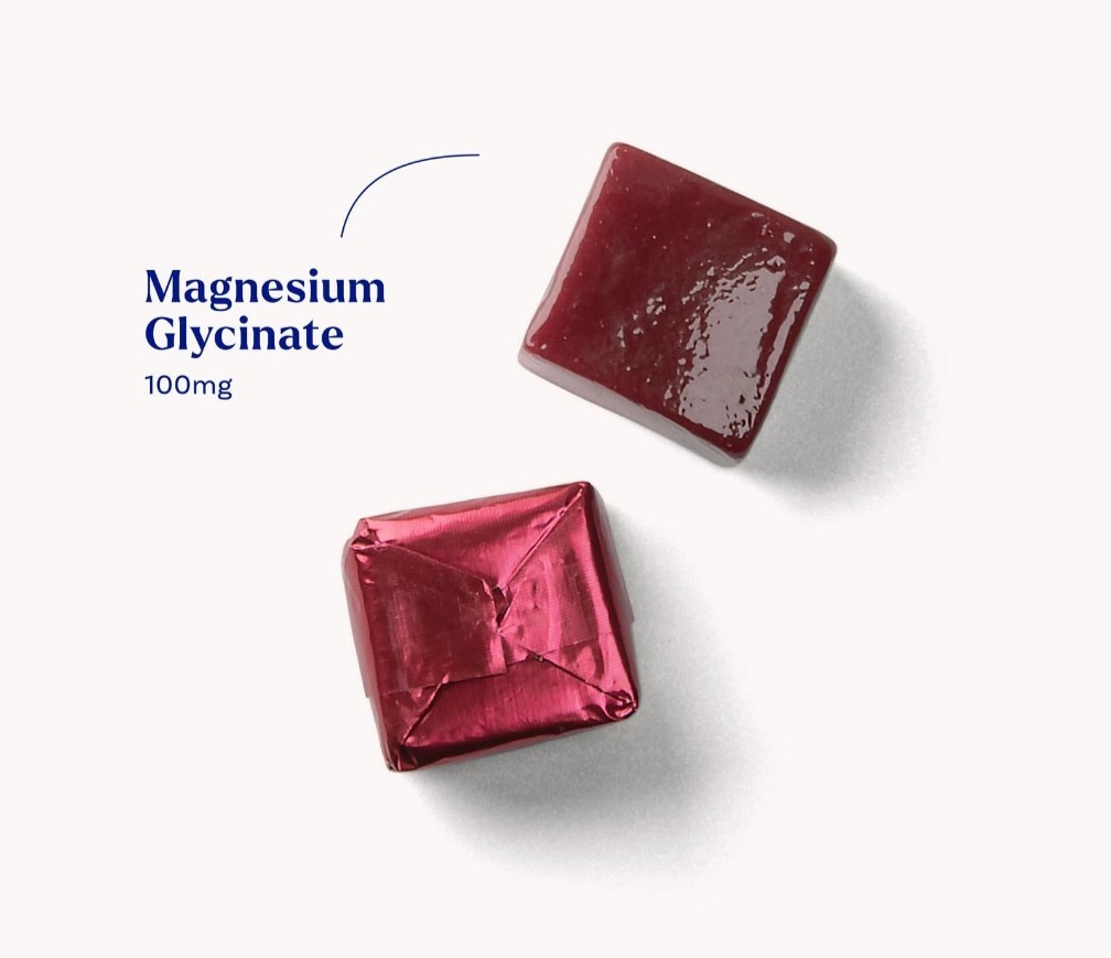 Natrol Magnesium Glycinate Supplements 100mg, Cherry Lemon Soft Chews 11/26