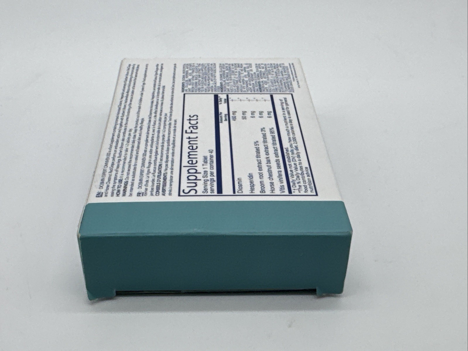DuLac Pharma Diosmin Expert Omniven 500, 40 Tablets Blood & Circulatory Health