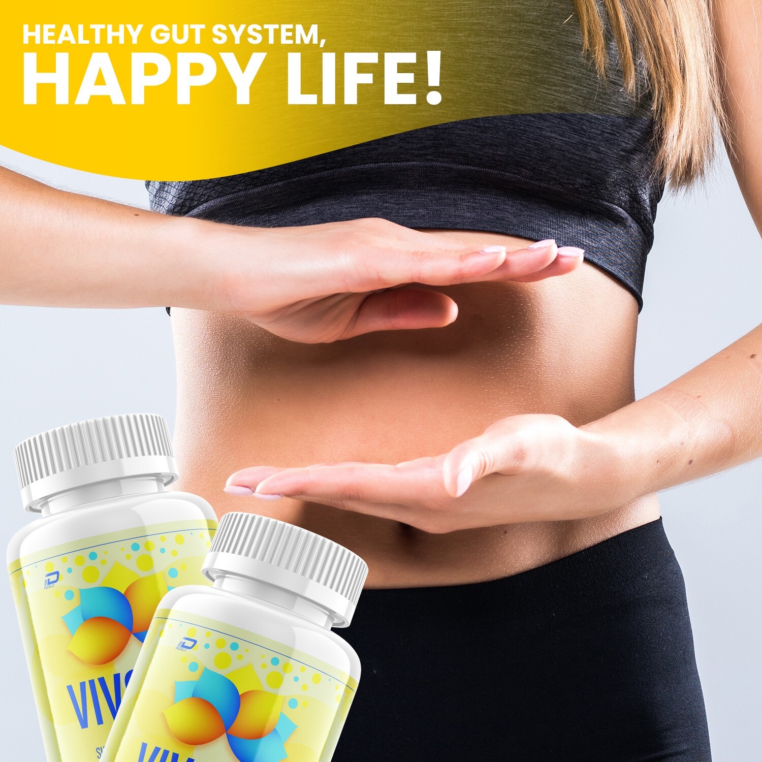 (2 Pack) VivoGut Capsules – Vivo Gut Pills Digestive Support, Gut Wellness
