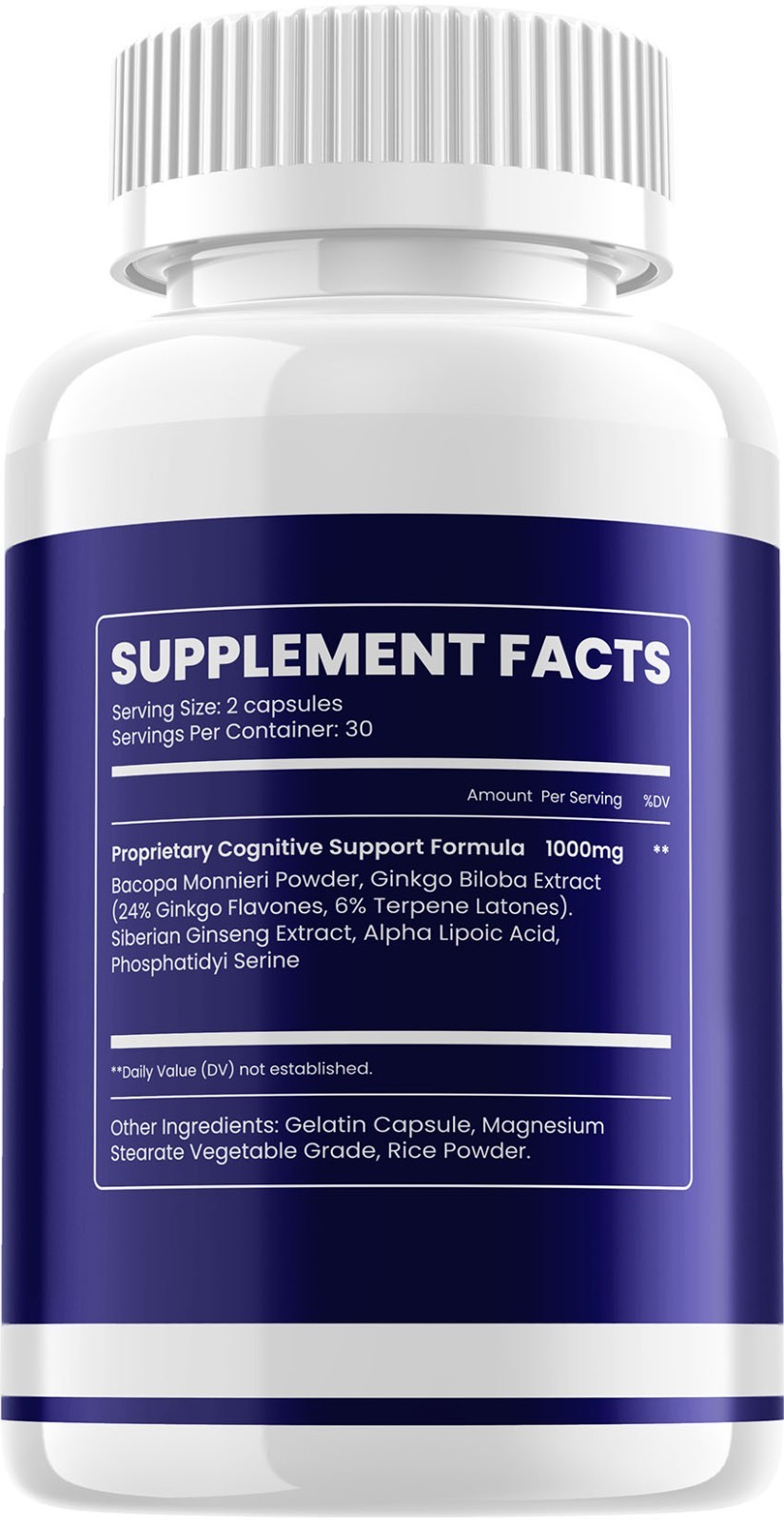 (2 Pack) Marobrain Supplement Capsules – Marobrain Natural Blend Memory Focus