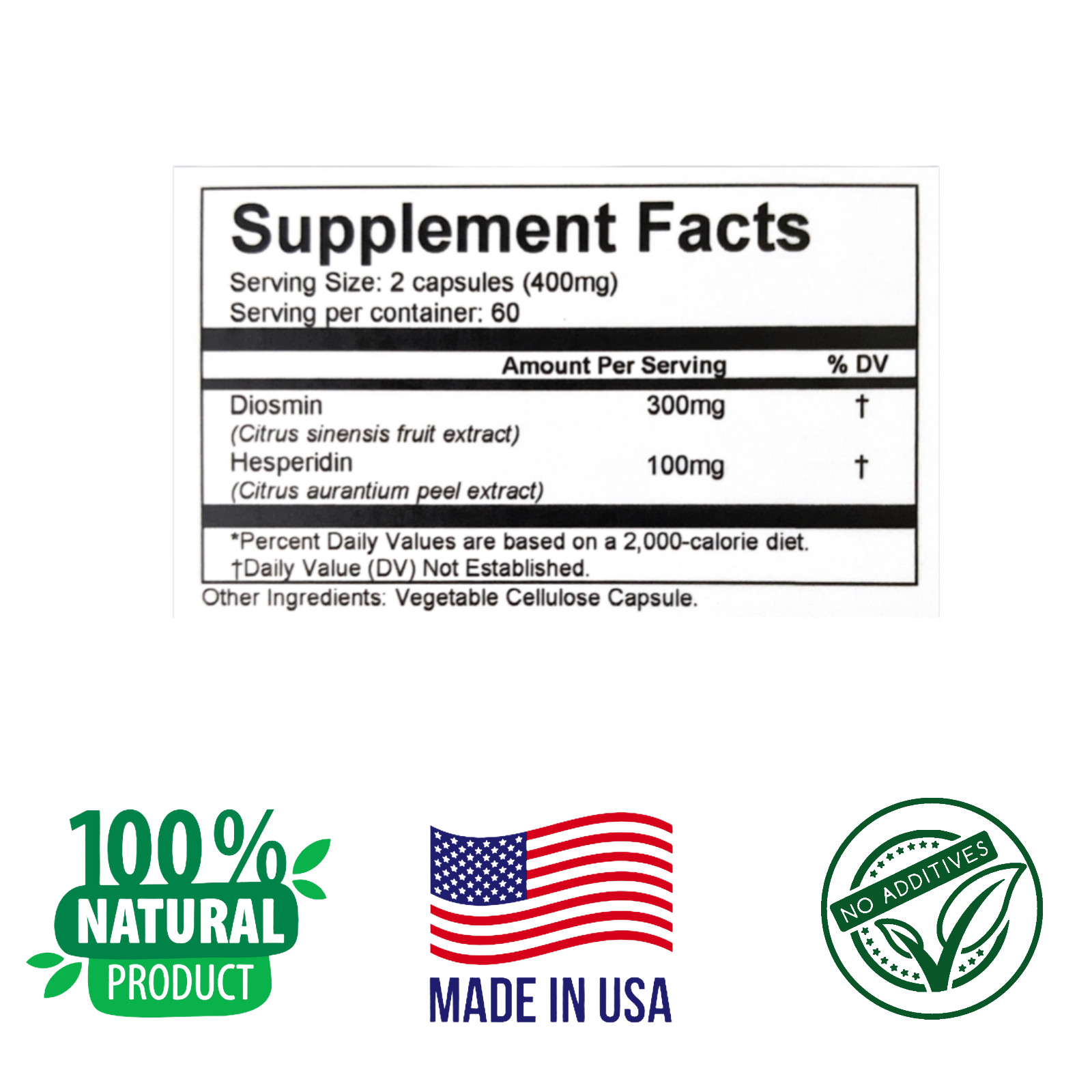 STRONG VEINS,120 capsules, BIomedical formula, Eliminate Spider Veins. Powerful.