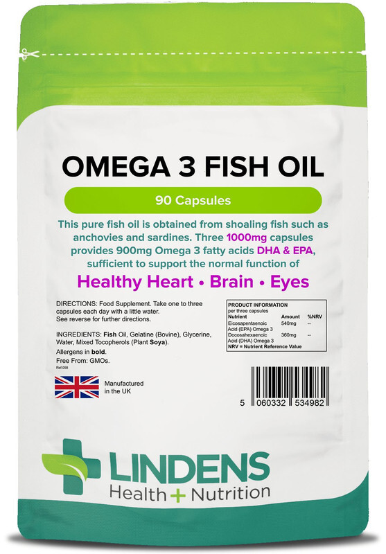 Omega 3 Fish Oil 30% Dha / Epa Capsules High Strength Best Quality Supplement