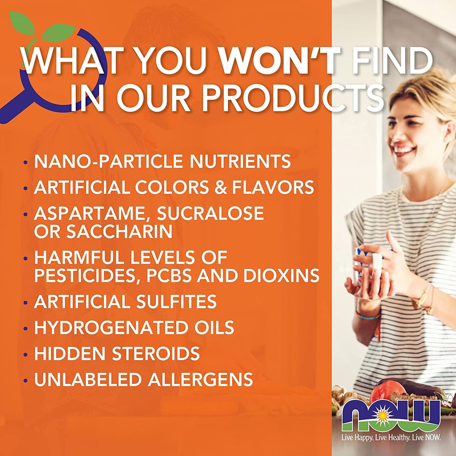 NOW FOODS Acetyl-L-Carnitine 500 mg 50 Veg Capsules