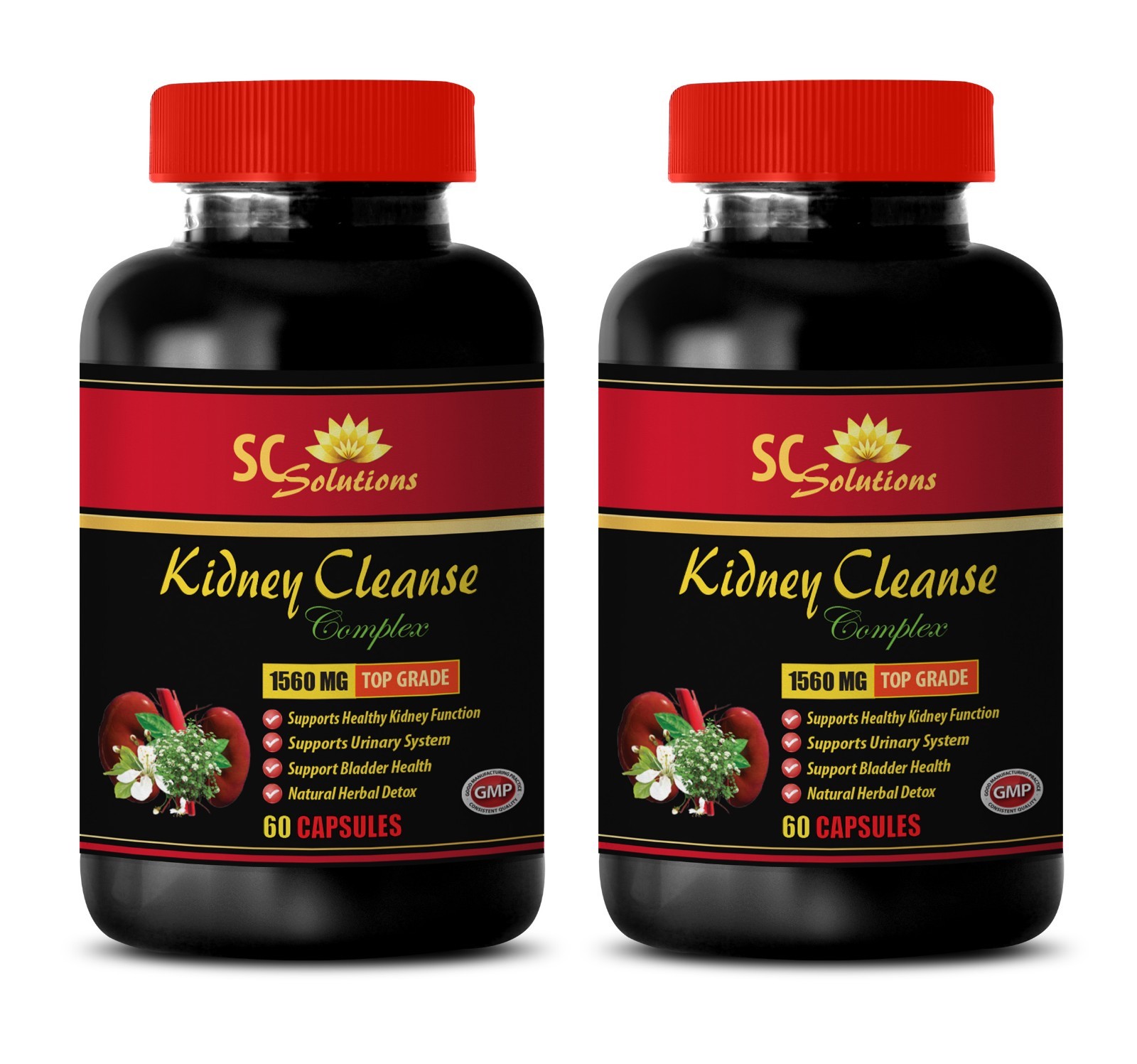 Antiaging supplement – KIDNEY CLEANSE COMPLEX – nettle leaf extract – 2 Bottles