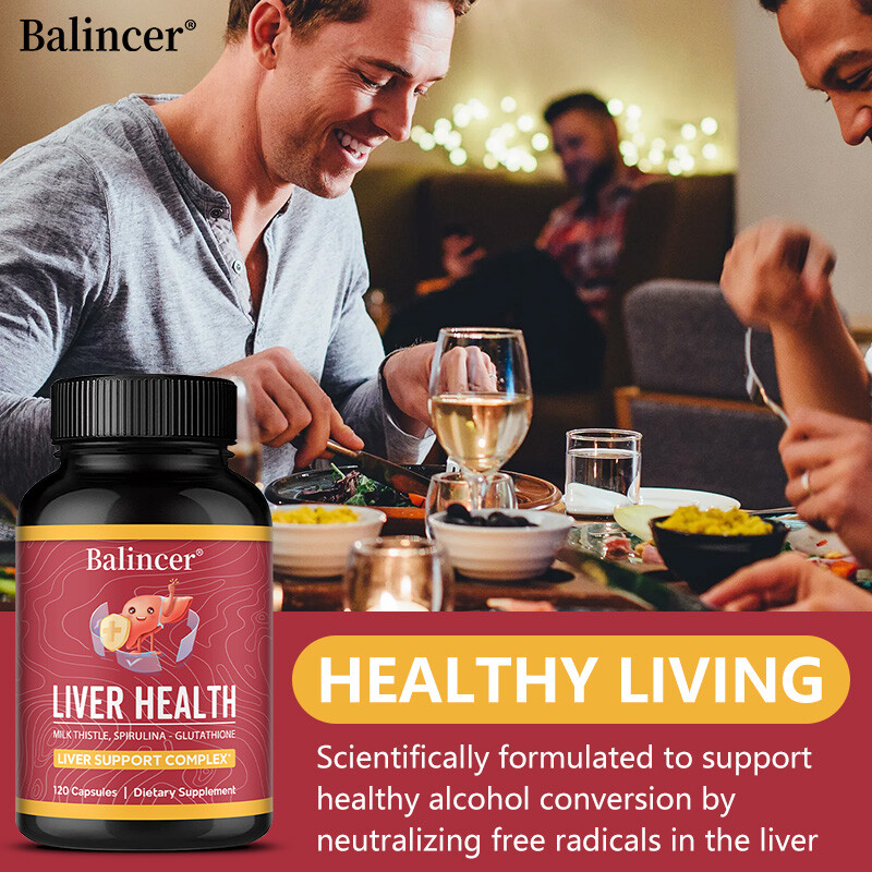 Milk Thistle Extract Natural Liver Cleanse Nutrient Absorption 30-120 Capsule