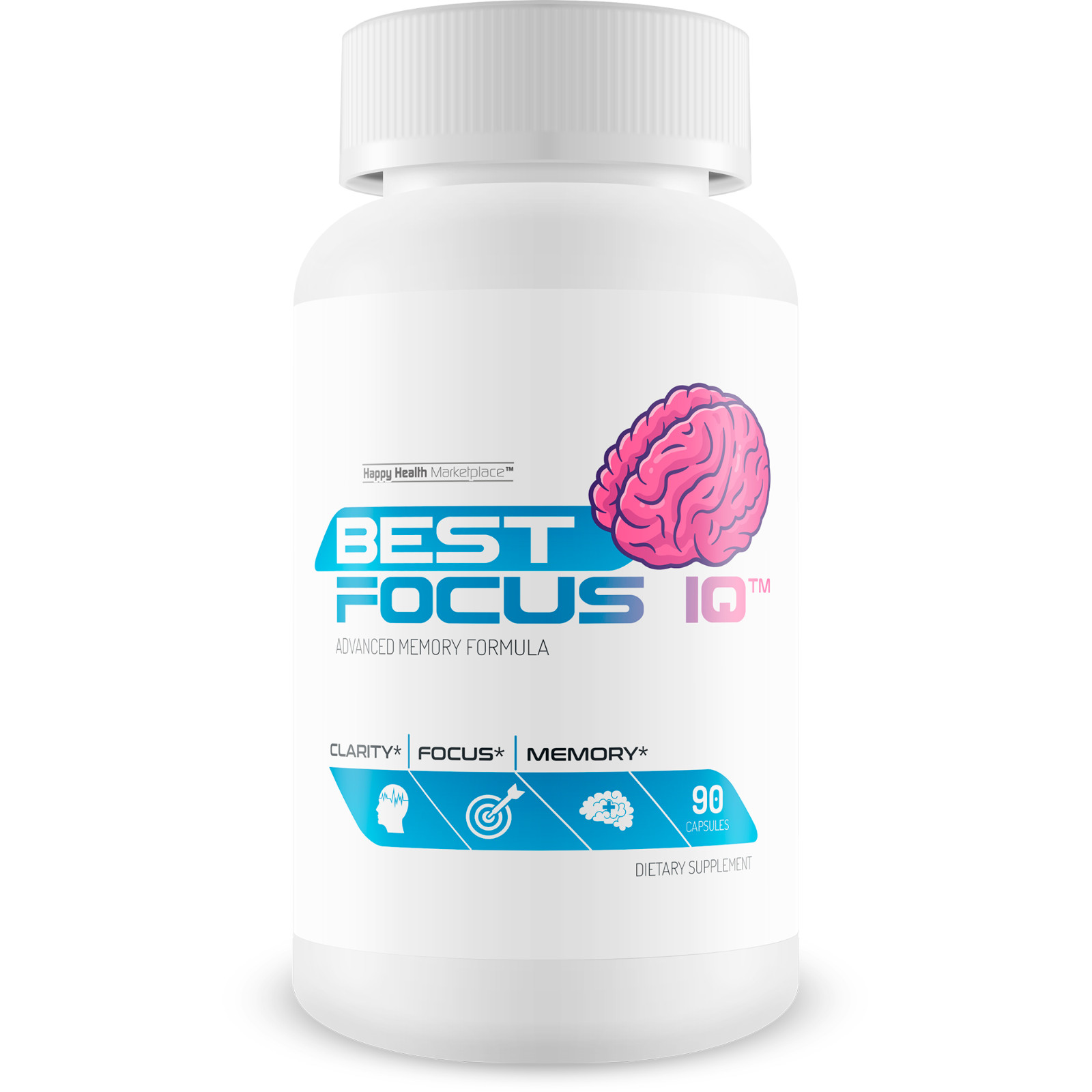 Best Focus IQ – Our Best Brain Booster Supplement For Focus Memory Clarity