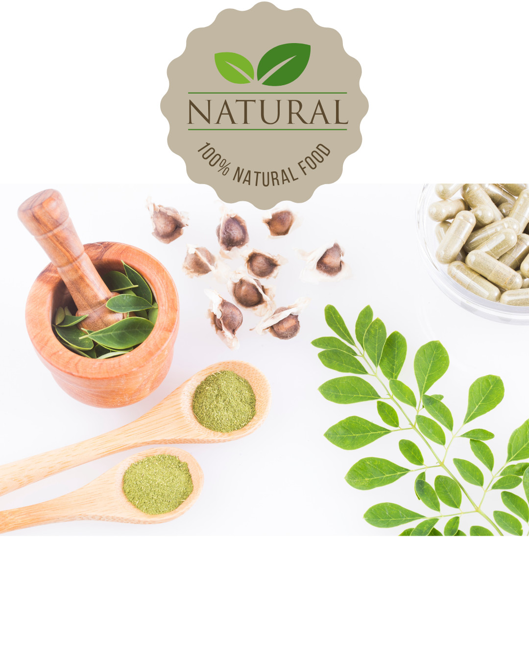 Stinging Nettle Leaf Capsules 500mg | 60 CT | Vegan | Allergy Relief & Detox Aid