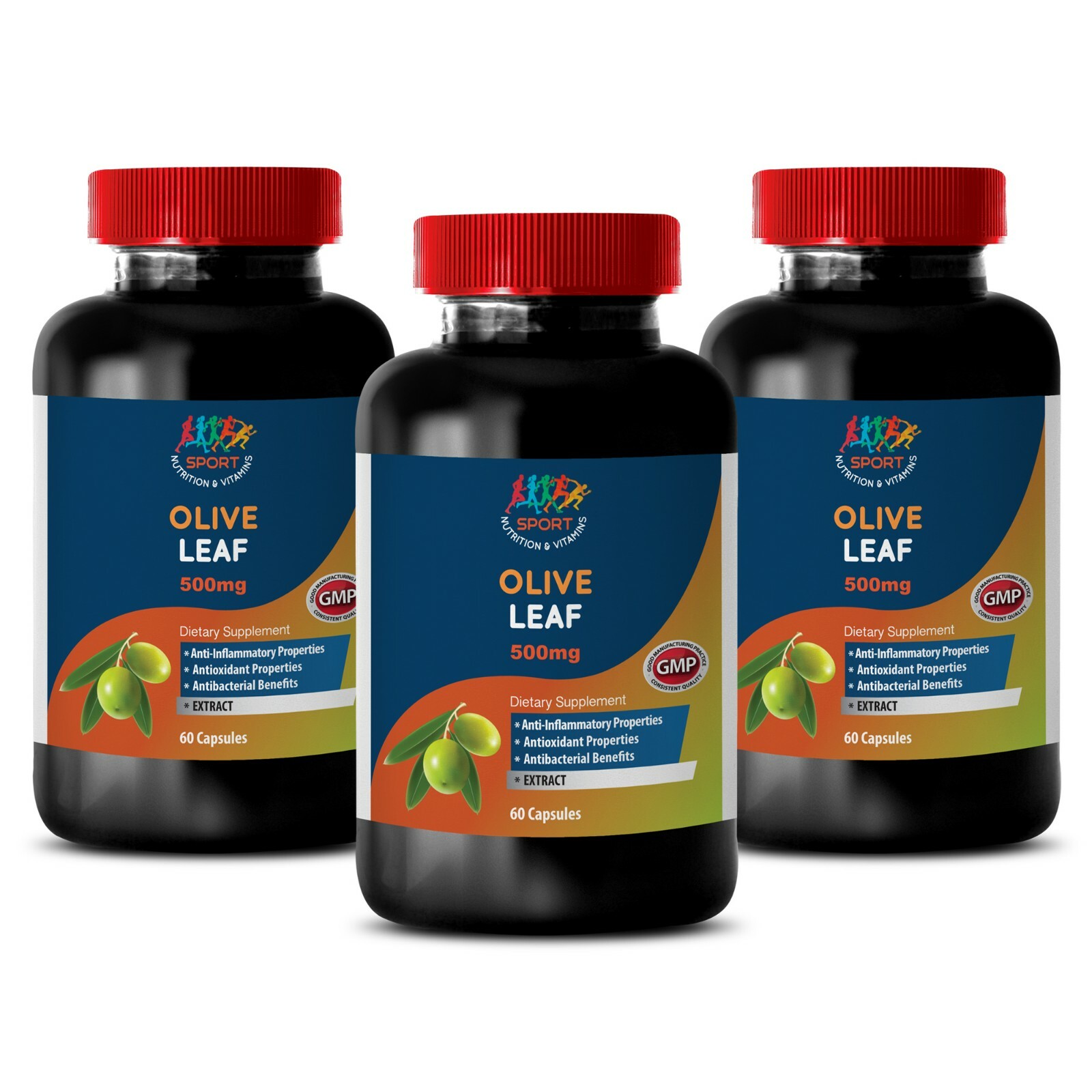 natural weight loss – OLIVE LEAF EXTRACT 500MG – lower blood pressure 3B