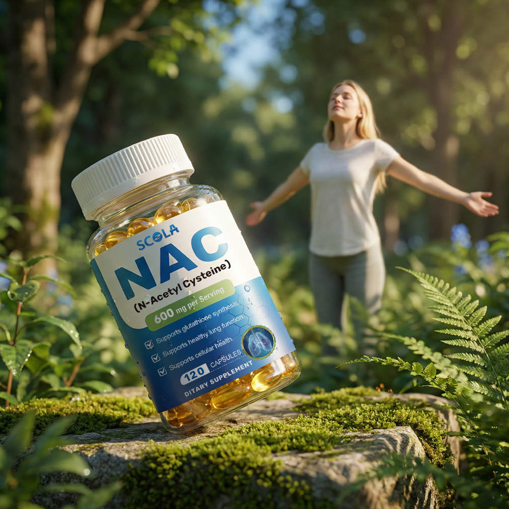 N-Acetyl L-Cysteine ( NAC) 240 CAPS Gluten free 600Mg 2 bottles Non GMO 240 cap