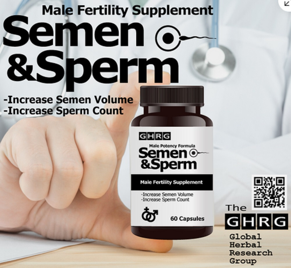 GHRG USA Semen & Sperm, Male Fertility, Increase Semen Volume & Count