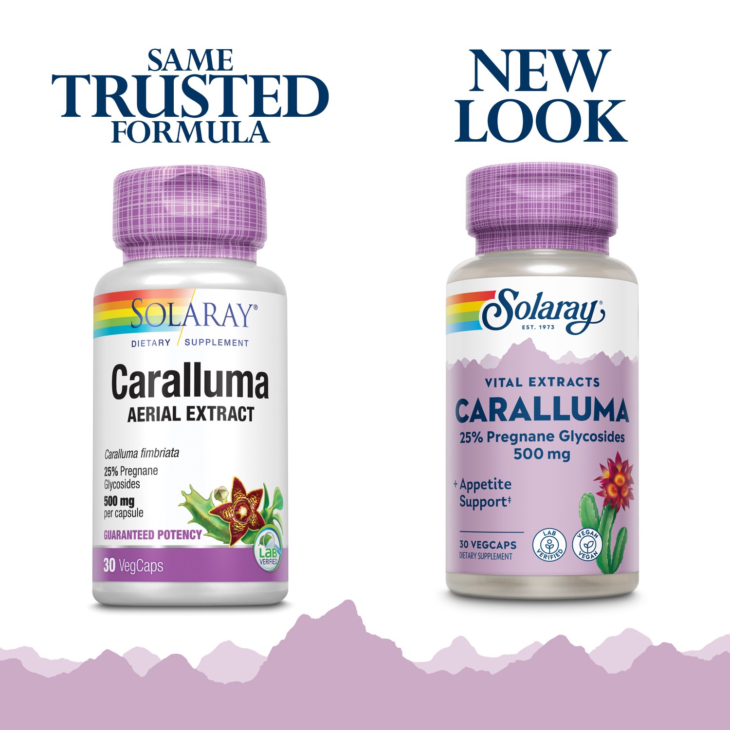 Solaray Guaranteed Potency Caralluma Aerial Extract, Veg Cap (Btl-Plastic)