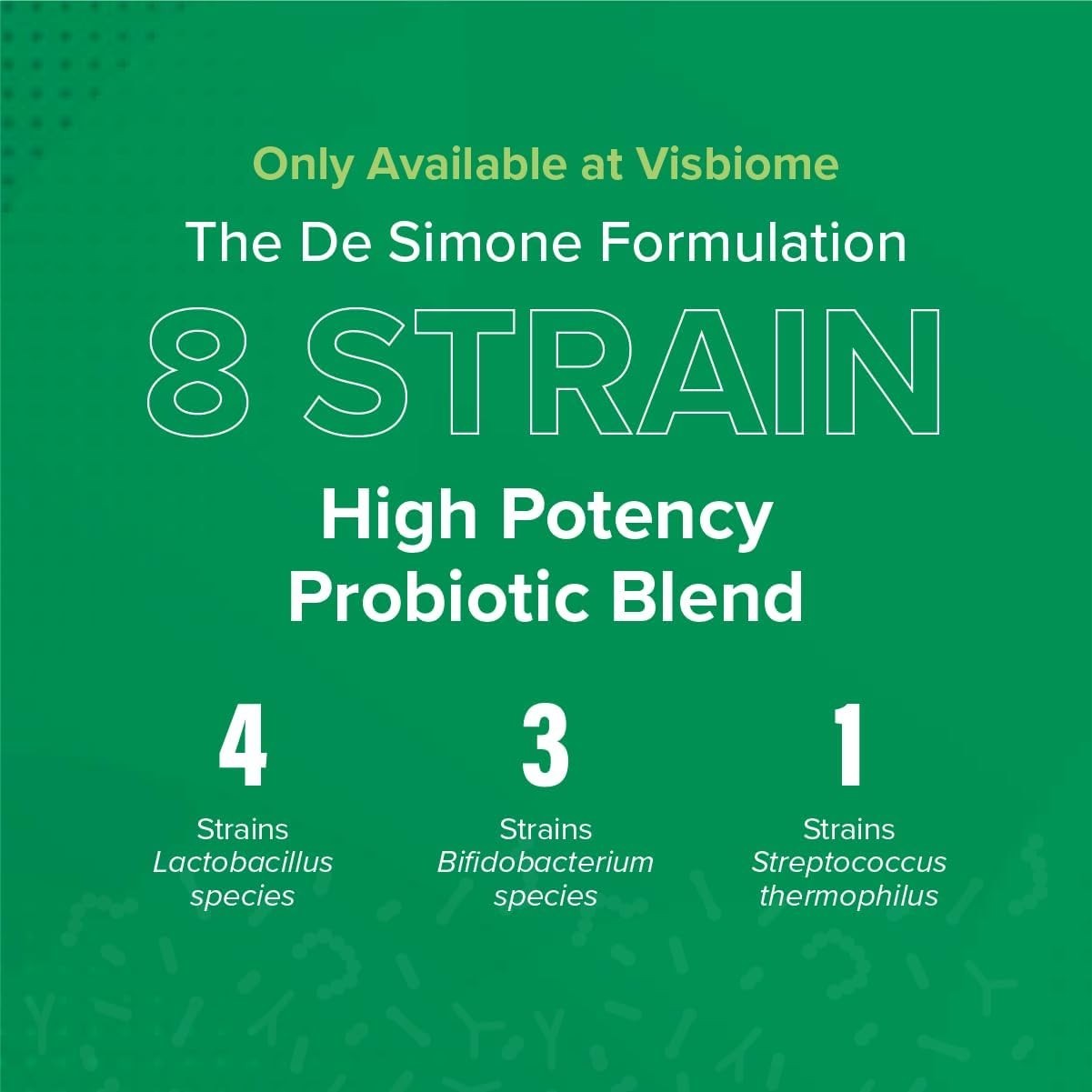 Visbiome 112.5 Billion CFU Probiotic Original De Simone Formulation 120 Caps