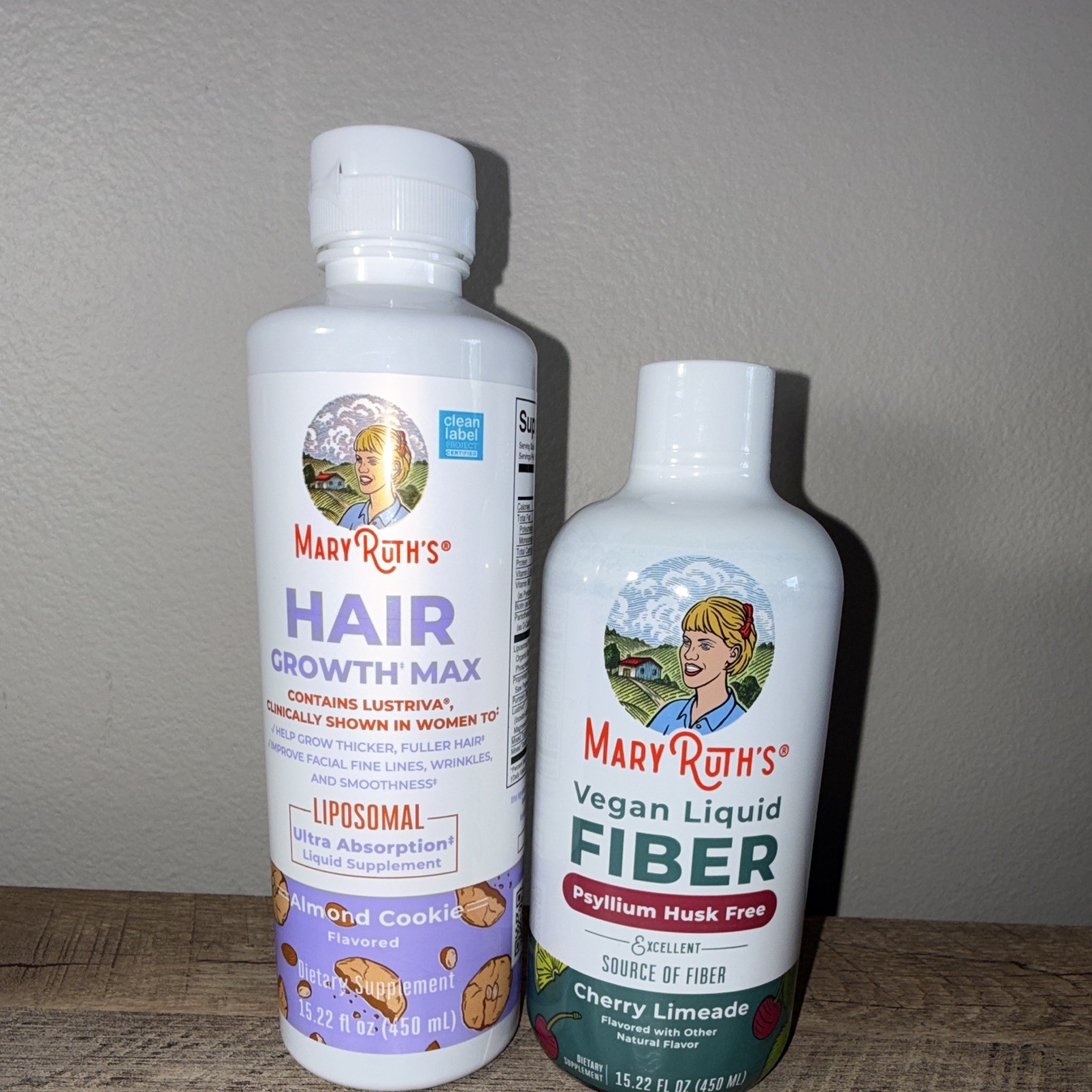 MaryRuth’s Liquid & Gummy Multivitamin + Iron Hair Support, Sugar Free BUNDLE