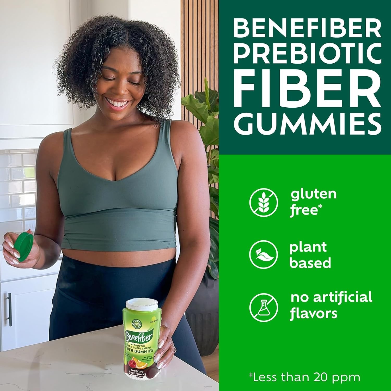 Benefiber Prebiotic Fiber Gummies Digestive Health Assorted Fruit 81ct