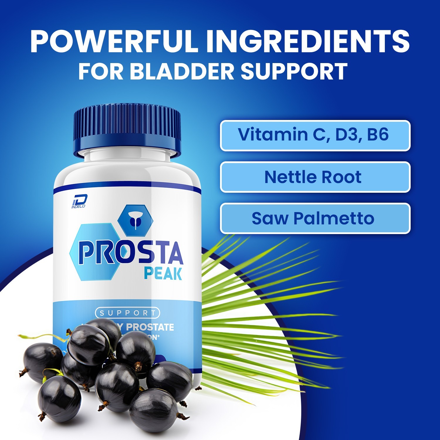 (3 Pack) Prosta Peak Supplement for Men – ProstaPeak Pills Advanced Formula