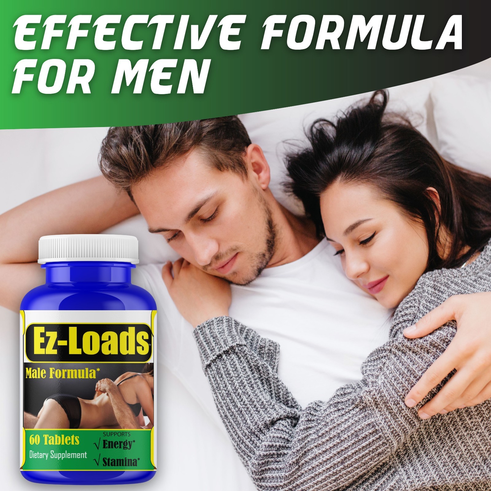 Male Enhancing 60 Capsules, LIBIDO, Maximum Strength, Extra Performance & Drive