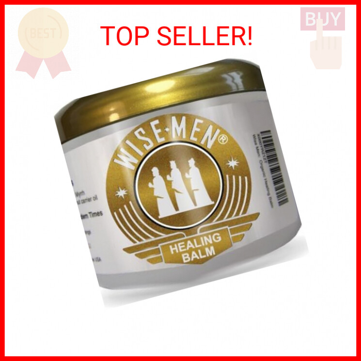 Wise Men Healing Balm with Myrrh and Frankincense Essential Oils for Neuropathy