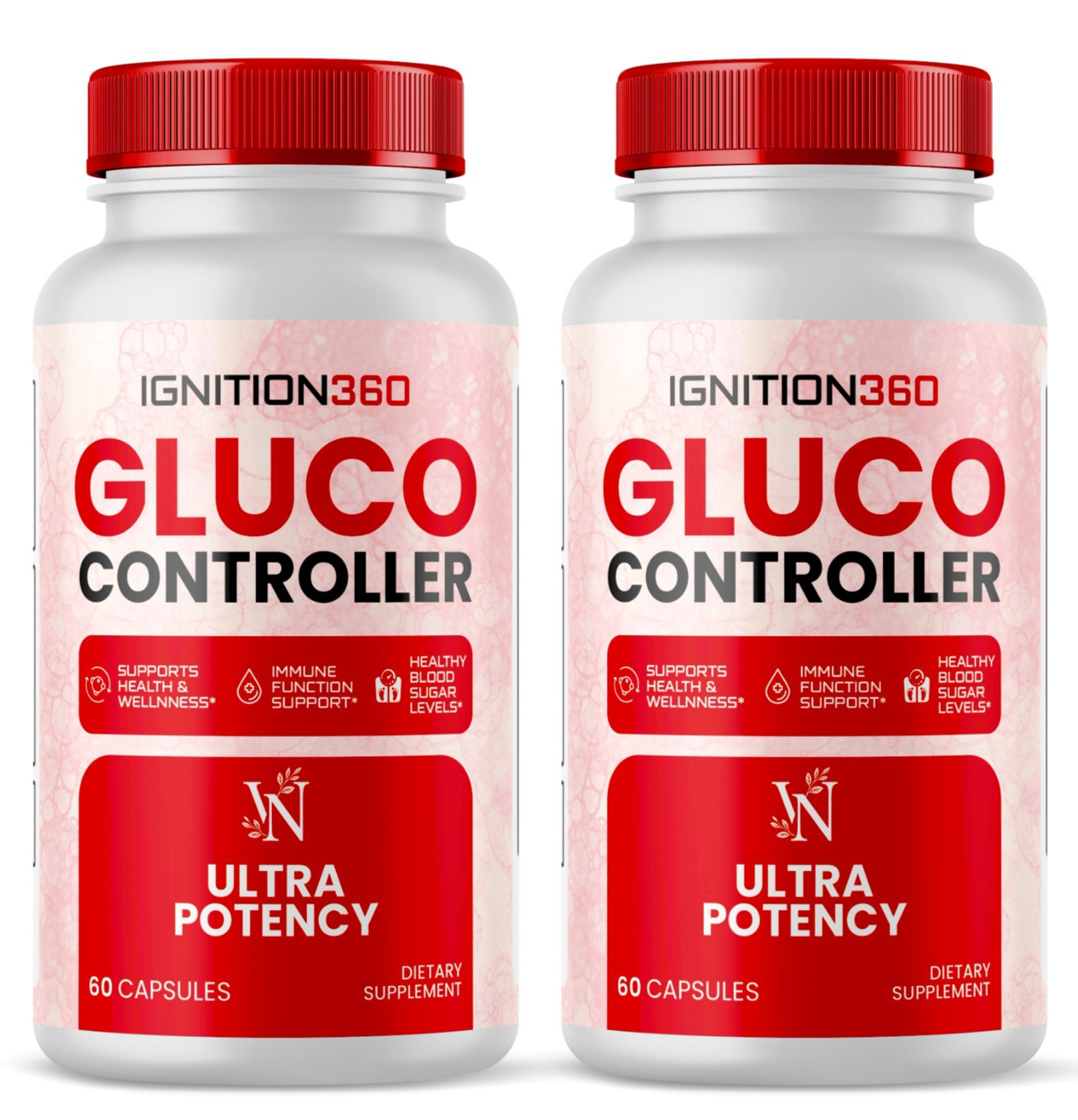 Ignition 360 Gluco and Blood Health Support Supplement Ultra Potency 120Caps